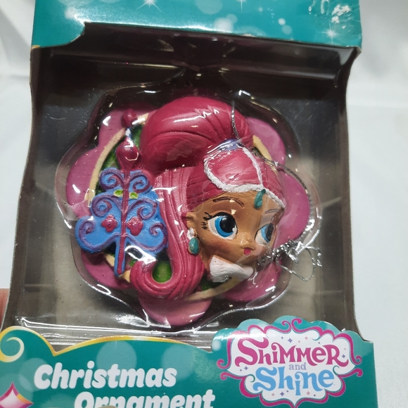 NIB Nickelodeon Shimmer & Shine Pink Genie Collector Ornament 2017 3" - Picture 2 of 6